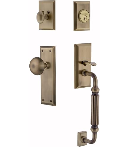 アンティーク手枷　① Amazon.com: Nostalgic Warehouse New York C Grip Front Door Handle